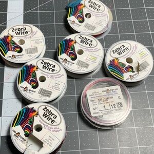 Colored Zebra Wire - Wire Wrapping